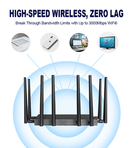 Módem SIM dual de modo dual AX3000Mbps WiFi6 5G MTK7981B Chipset con función de firewall compatible con ranura para tarjeta Sim 5G - Product Image 3