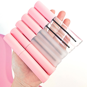 Nuovo Design Tubetto Vuoto per Cosmetici, Contenitore per Lucidalabbra, Mascara e Rossetto, Tubetti in Plastica Rosa con Tappo a Vite - Product Image 1