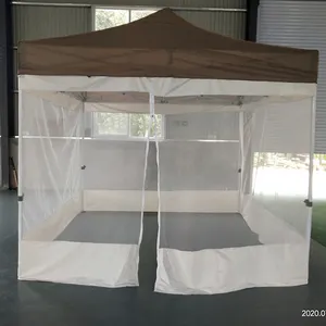 Tenda kanopi tenda iklan Pop Up tenda kanopi kustom tenda lipat promosi komersial dapat ditarik pemasaran untuk pajangan