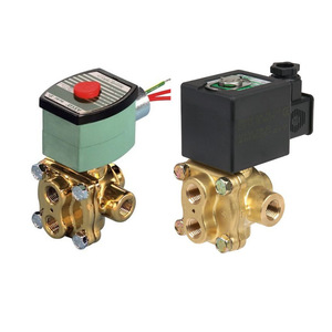 วาล์วโซลินอยด์สี่ทางอเนกประสงค์ ASCO รุ่น EF8342G003 สำหรับน้ำ อากาศ น้ำมัน แบบแม่เหล็กไฟฟ้า มาตรฐานอเมริกัน - Product Image 1