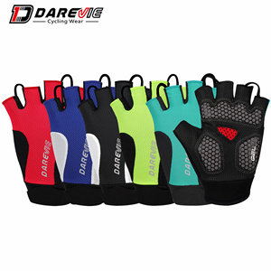 Guantes de Ciclismo Darevie Personalizados, Transpirables, de Secado Rápido, con Tejido Catiónico, Guantes Profesionales para Bicicleta para Hombre - Product Image 2