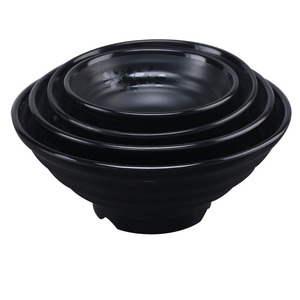 Japonais homeware noir vaisselle bol de <span class=keywords><strong>ramen</strong></span> situé dans 100% mélamine - Product Image 3
