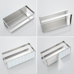 Giá để đồ nhà tắm bằng thép không gỉ 304, dán tường tự dính, kệ tắm, giá để dầu gội - Product Image 5