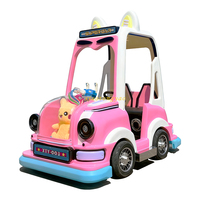 Máquina de Carreras de Coches con Monedas, con Música, para Niños, para Parques de Atracciones y Centros Comerciales, Construcción de Plástico
