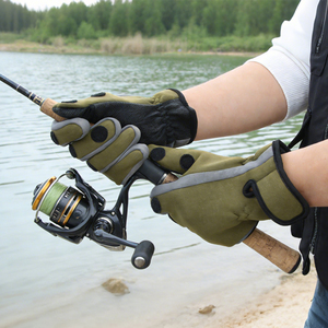 ถุงมือกันน้ำแบบพลิกเปิดได้สามนิ้ว ดีไซน์ใหม่ สำหรับตกปลา - Product Image 5