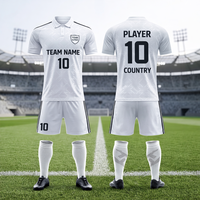Maillot de football personnalisé pour hommes, femmes et enfants, impression sérigraphique, vêtements de sport d'entraînement, logo imprimé, nom et numéro de l'équipe