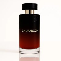 Flacon de parfum vide en verre personnalisé, conception professionnelle OEM, 50ml 100ml 200ml, avec pulvérisateur à pompe, sérigraphie Guangdong, emballage en boîte