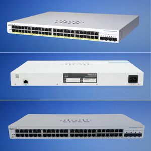 สวิตช์อีเธอร์เน็ตแบบติดตั้งบนแร็ค CBS220-48T-4G-CN รุ่นใหม่เอี่ยม 48 พอร์ต กิกะบิต รองรับ POE SNMP QoS พร้อมการรับประกัน 1 ปี - Product Image 3