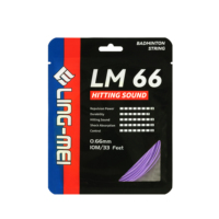 Cordage de badminton professionnel en nylon de haute qualité, durable, 10 m, LINGMEI 66, pour raquettes et filets de badminton