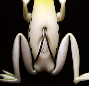 Señuelo de pesca de rana suave, cebo de silicona elástica con gancho de garra, cabeza de <span class=keywords><strong>serpiente</strong></span>, lubina, superficie de mar, 65mm, 17,2g - Product Image 4