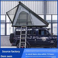 Carpa de Techo para Jeep Wrangler, Carpa Rígida de Aluminio Impermeable de Apertura Rápida para 2-3 Personas, Carpa de Techo de Apertura Automática para las Cuatro Estaciones