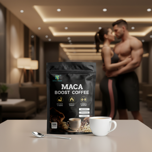 Café Winstown X Power pour la fertilité masculine efficace avec Maca, stimulant naturel de l'énergie, 10g, 15 sachets, café à la maca, café énergisant pour hommes - Product Image 1