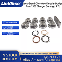Jeu de pistons Linkteco pour Jeep Grand Cherokee Chrysler 300 Dodge Ram 1500 chargeur Durango 5.7L 2009-2016 68046210AB 53022257AC