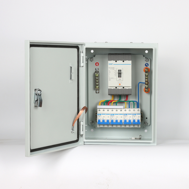 YHJXF Power Distribution Box 220V/380V/400V Steel IP44 Customized Equipment For3 Phase Distribution Box