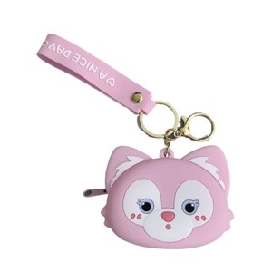 Porte-monnaie en silicone motif dessin animé, pendentif de sac à dos <span class=keywords><strong>et</strong></span> porte-clés en silicone, beau <span class=keywords><strong>et</strong></span> mignon, cadeau de festival - Product Image 1