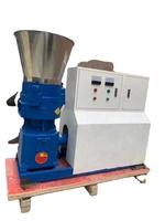 Nouvelle machine à granulés d'aliments pour volailles haute capacité, construction en acier allié, moteur diesel/essence
