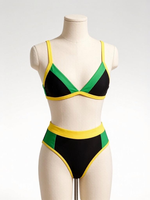 Maillot de bain personnalisé pour le lundi de carnaval, OEM, marque privée, bikini pour le festival J'ouvert, vente en gros, vêtements de plage caribéens deux pièces
