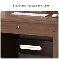 Mobilier de bureau en bois Offre Spéciale bureau d'ordinateur moderne bureau de direction conception de table de bureau simple