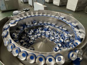 Флакон стеклянный вакуумный для переливания крови, 100 мл, с капельницей-миксером, для машин по розливу пестицидов - Product Image 5