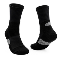 Chaussette de sport pour homme chaussette de basket-ball professionnelle et à la mode chaussette de tennis en coton de haute qualité doux et utile