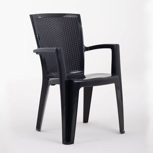 Sedia VISION in polipropilene antracite - Product Image 1