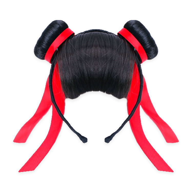 Peinado estilo Nezha [con flequillo]