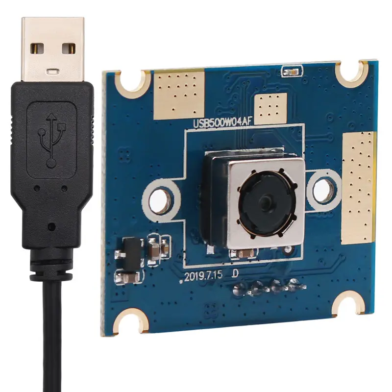 Módulo de cámara mini USB con enfoque automático OV5640 UVC de 5 megapíxeles para Raspberry Pi