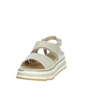 Sandalias de Plataforma con Tiras para Mujer, Modelo K-11010, Color Blanco, Estilo Veraniego - Product Image 6