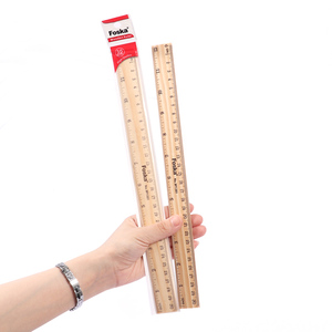 <span class=keywords><strong>Regla</strong></span> de Medición de <span class=keywords><strong>Madera</strong></span> Foska de <span class=keywords><strong>30</strong></span> <span class=keywords><strong>cm</strong></span>, Superficie Lisa y Resistente a la Flexión, 2 Escalas, para Estudiantes, Profesores y Proveedores de Aulas - Product Image 6