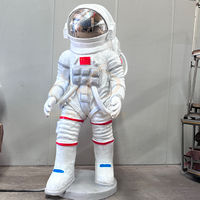 Modèle d'animatronique d'astronaute personnalisé pour intérieur, construction métallique pour parcs à thème, centres commerciaux, parcs d'aventure et aires de jeux publiques