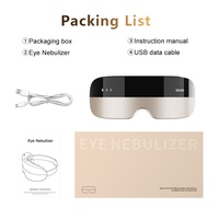 Appareil de massage pour les yeux, réduit la fatigue oculaire, acupression intelligente, vibration, masseur oculaire