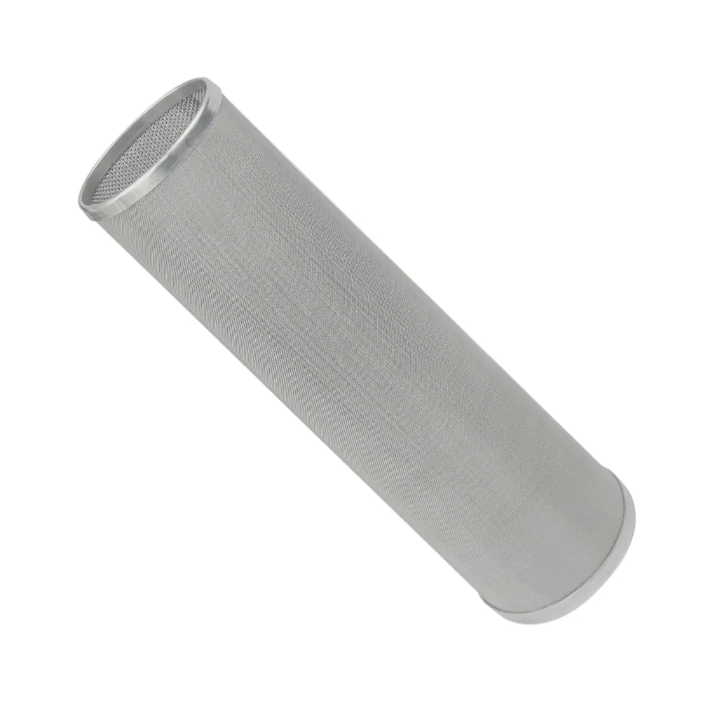 0.2 Micron Stainless Steel Sintering Net Pleated Wire Mesh Filter Cartridges