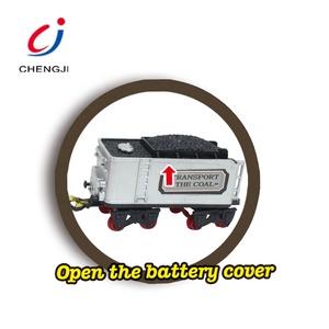 ร้อนไฟฟ้าพลาสติกการศึกษารุ่น10ชิ้นแสง <span class=keywords><strong>Diy</strong></span> รถไฟติดตามของเล่นรถไฟชุด - Product Image 4