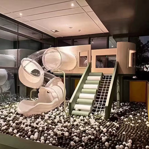 อุปกรณ์สนามเด็กเล่นในร่มธีมลูกกวาดขนาดใหญ่สั่งทำพิเศษ ได้รับการรับรองจาก ASTM สำหรับห้างสรรพสินค้าเด็ก พร้อมสระลูกบอลขนาดใหญ่ - Product Image 5