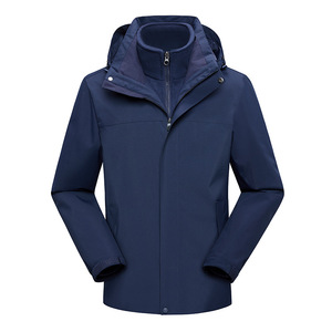 Ensemble deux pièces coupe-vent uni pour le ski d'hiver, <span class=keywords><strong>veste</strong></span> de ski imperméable et coupe-vent pour l'extérieur - Product Image 5
