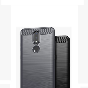 <span class=keywords><strong>Funda</strong></span> de teléfono a prueba de golpes de fibra de carbono, TPU suave cepillado para <span class=keywords><strong>Nokia</strong></span> 5,4, 3,4, 2,4, 8,3, 8v, UW, 5G, 5,3, 2,3, X7, 9, PureView1, gran oferta - Product Image 1