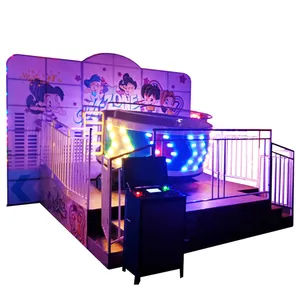 Thrilling High Quality Funfair Fashion Mini Disco Turntable Ride Amusement Park Rides on Sale for Funfairs Entertainment La