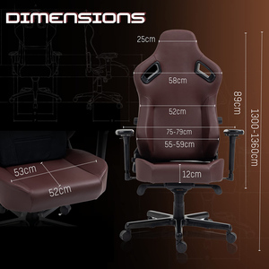 Chaise de gaming en tissu style course avec coussin épais et accoudoirs 4D, <span class=keywords><strong>fournisseur</strong></span> populaire en Espagne - Product Image 2