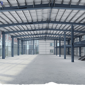 Steel Structure Logistics Park Bulk Storage Facility Prefabricated Reliable Exporter Fulfillment Center Crane System - Product Image 1