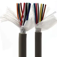 Chaîne porte-câbles en PVC hautement flexible TRVV pour équipement d'automatisation des centrales électriques et des voies ferrées industrielles