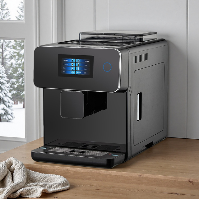 Smart Fully Automatic Espresso Machine Dual Boiler 30 Stages Grinder Automatic Milk Foam Club Hotel Commercial Coffee Machine