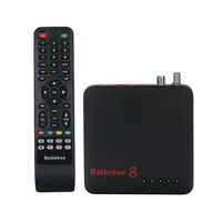 Hellobox 8 DVB-S2 S2X T2 H.265 में निर्मित वाईफ़ाई उपग्रह रिसीवर सेट टॉप बॉक्स कॉम्बो उपग्रह टीवी रिसीवर समर्थन 3 जी 4G डोंगल