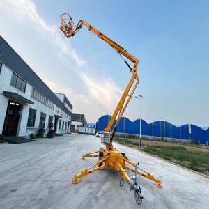 6-22 מ 'קרוון רכוב עצמית נטע דובדבן מונע עבודת אוויר טלסקופי פלטפורמה מפורשת עכביש זחל - Product Image 3