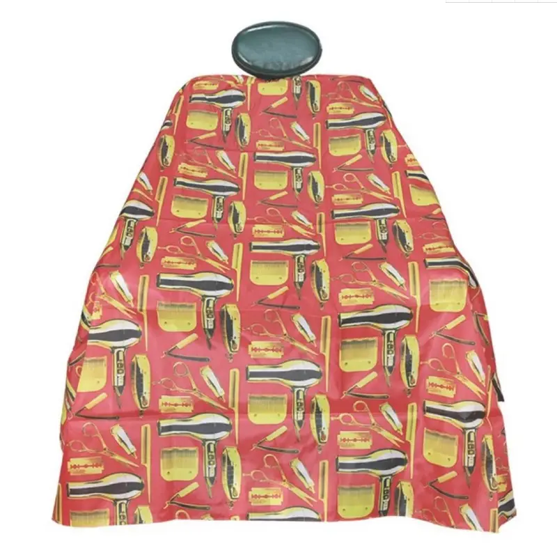 Cape pour Salon de coiffure, économique, 100% en Polyester, personnalisé, prix d'usine, pour coupe de cheveux