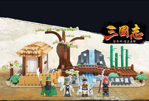 OXFORD ROMANCE of the THREE KINGDOMS THIRD TIMES CHARM ฉากประวัติศาสตร์จีนโบราณ ตัวต่อพลาสติก ABS ของเล่นตัวต่อ - Product Image 3