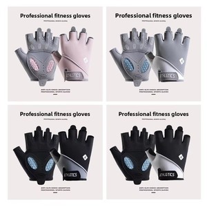 Wholesale OEM Custom High Quality New Design Fitness Climbing Hiking Half Finger Outdoor Breathable Lightweight Sport <b>Cycling</b> - Product Image 6