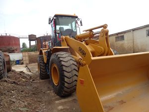 Caterpillar d'occasion 966H Série japonaise Performance stable Chargeur frontal Chargeuse sur pneus Bonne qualité Parfait état CAT966H/CAT950H - Product Image 3