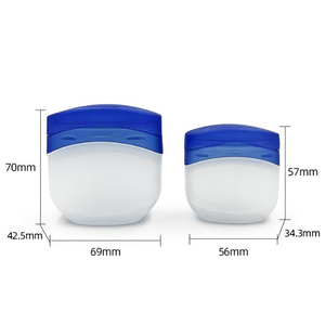 7g 50g 100g baume à lèvres PP boîte à crème portable distribution vide bouteille en plastique thérapie par les lèvres pot en plastique pour gelée de pétrole - Product Image 6