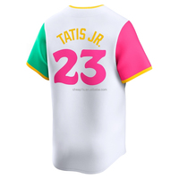 Jersey de Béisbol Americano Bordado al por Mayor de los Padres de San Diego # 23 Fernando Tatis Jr. # 13 Manny Machado # 3 Prendas Deportivas de Softbol Merrill