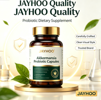 Capsules de probiotiques JAYHOO Akkermansia Muciniphila 5 milliards d'UFC, mélange prébiotique, complément alimentaire pour la santé intestinale